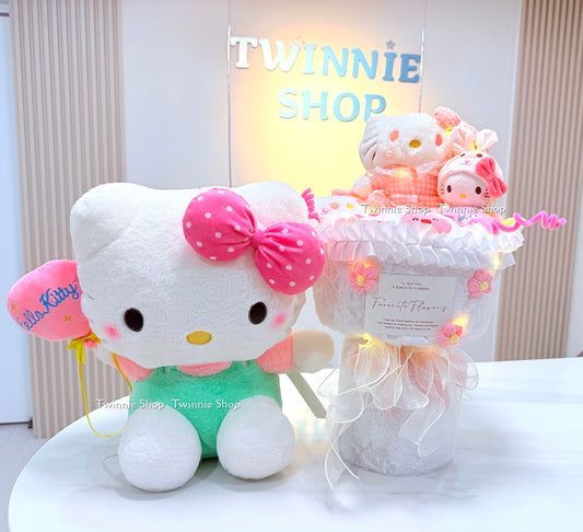 TDFW | Kitty flower bucnh set