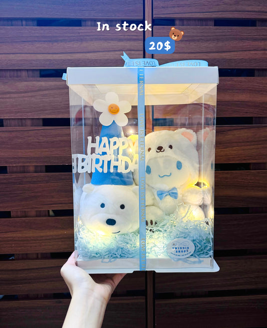 CPB | Blue birthday couple