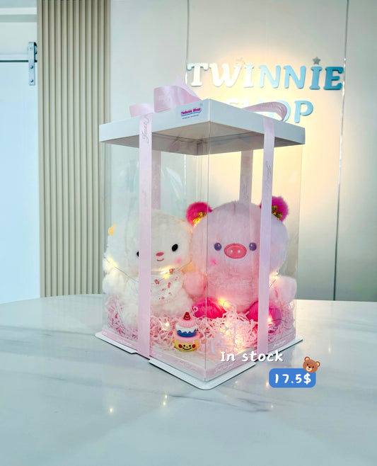 CPB | Pink couple cake set