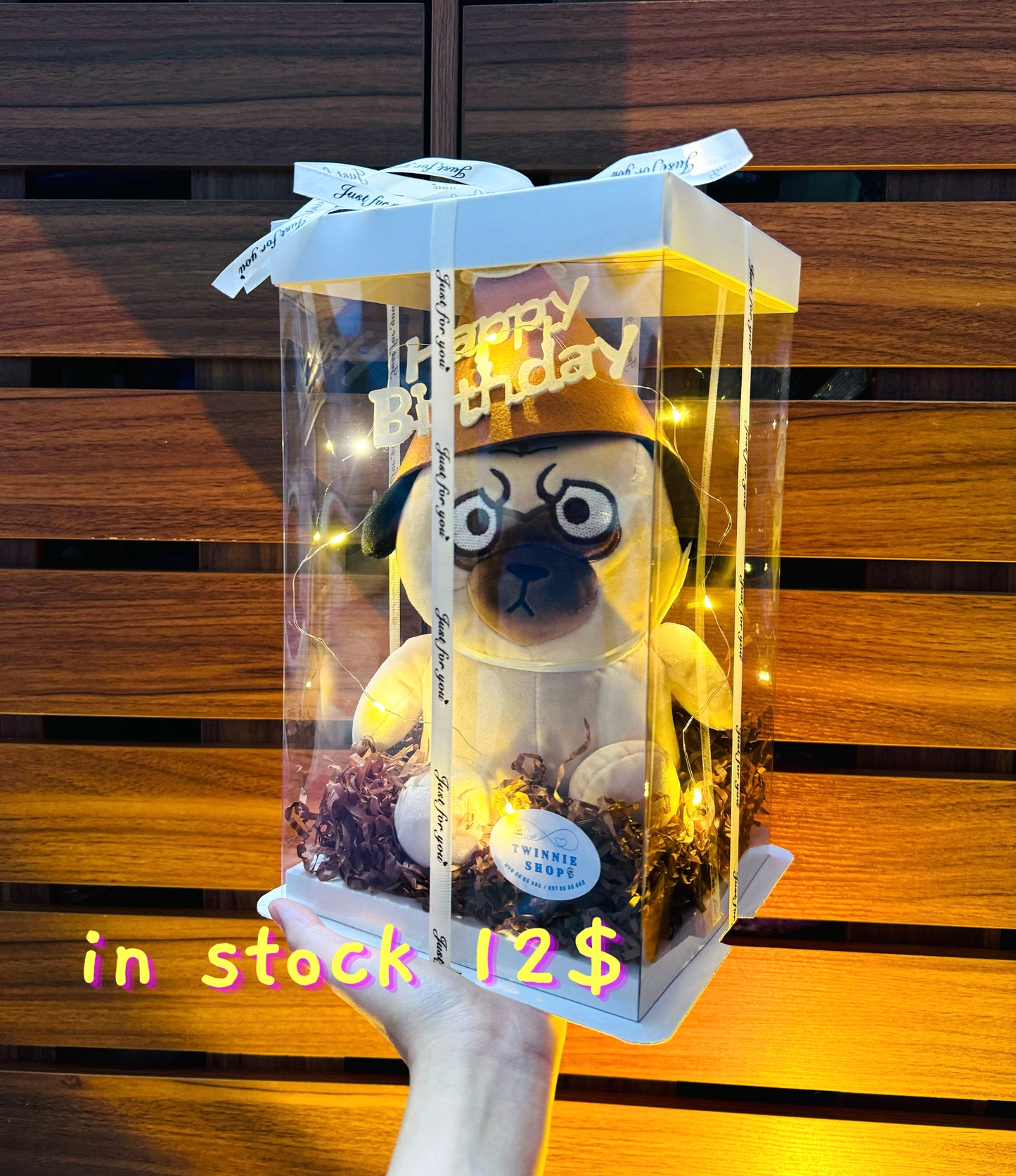 BD12 | Pug birthday set