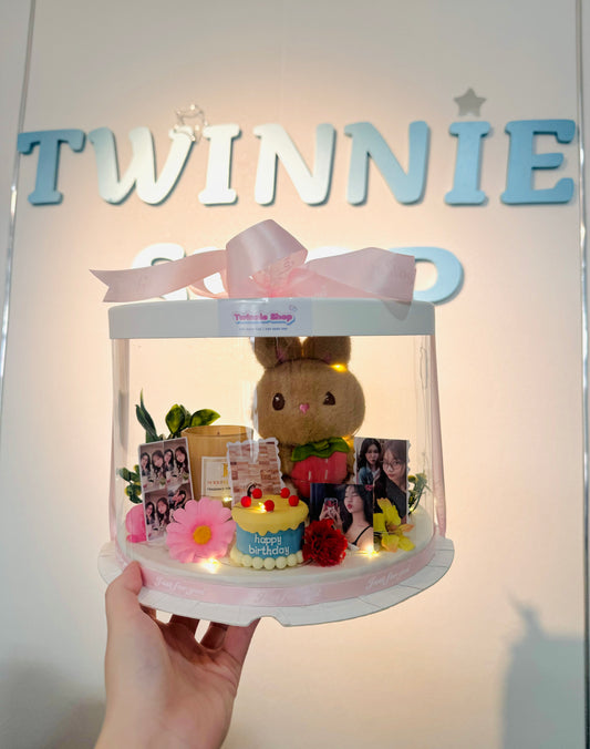 CD | Rabbit candle cake set