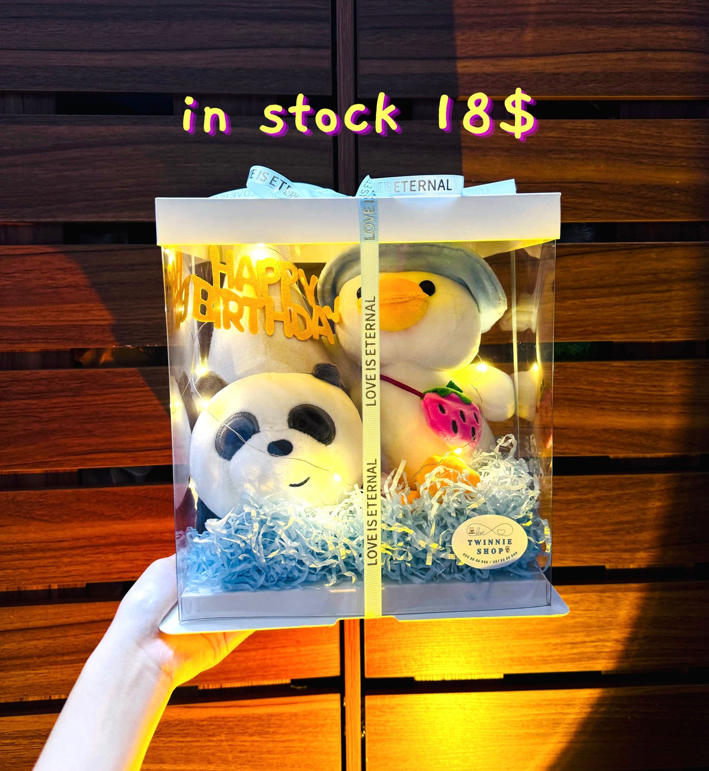 CPB | Panda birthday couple set