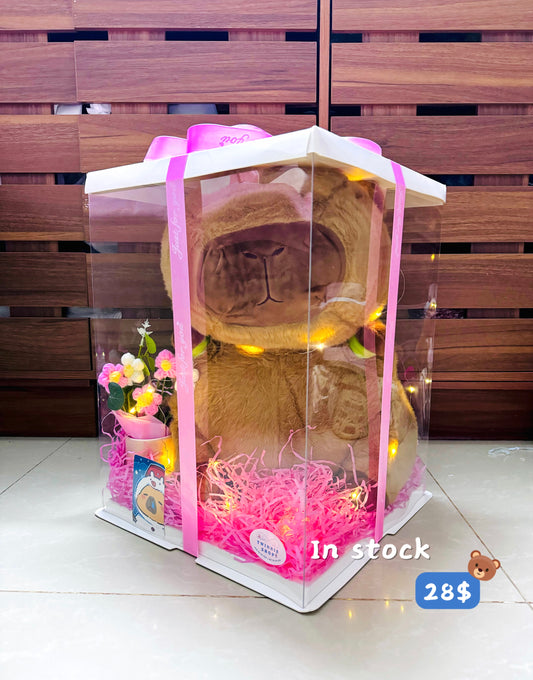 BB | Capybara flower set