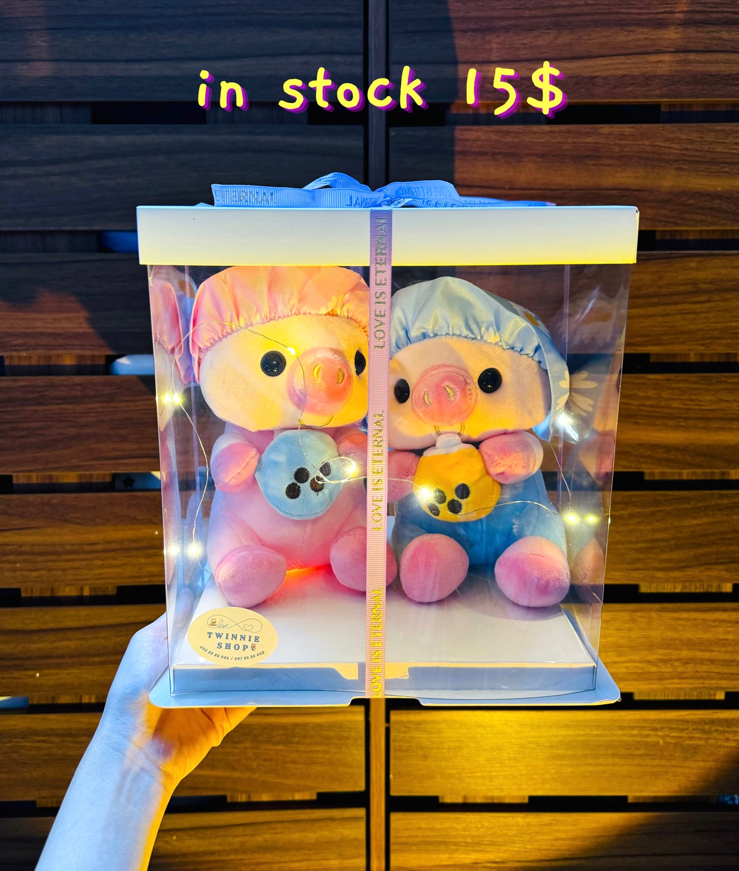 CPB | Milk tea piggy couple set