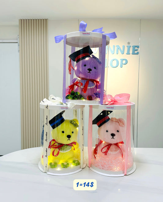 GRA | Colorful bear graduate set
