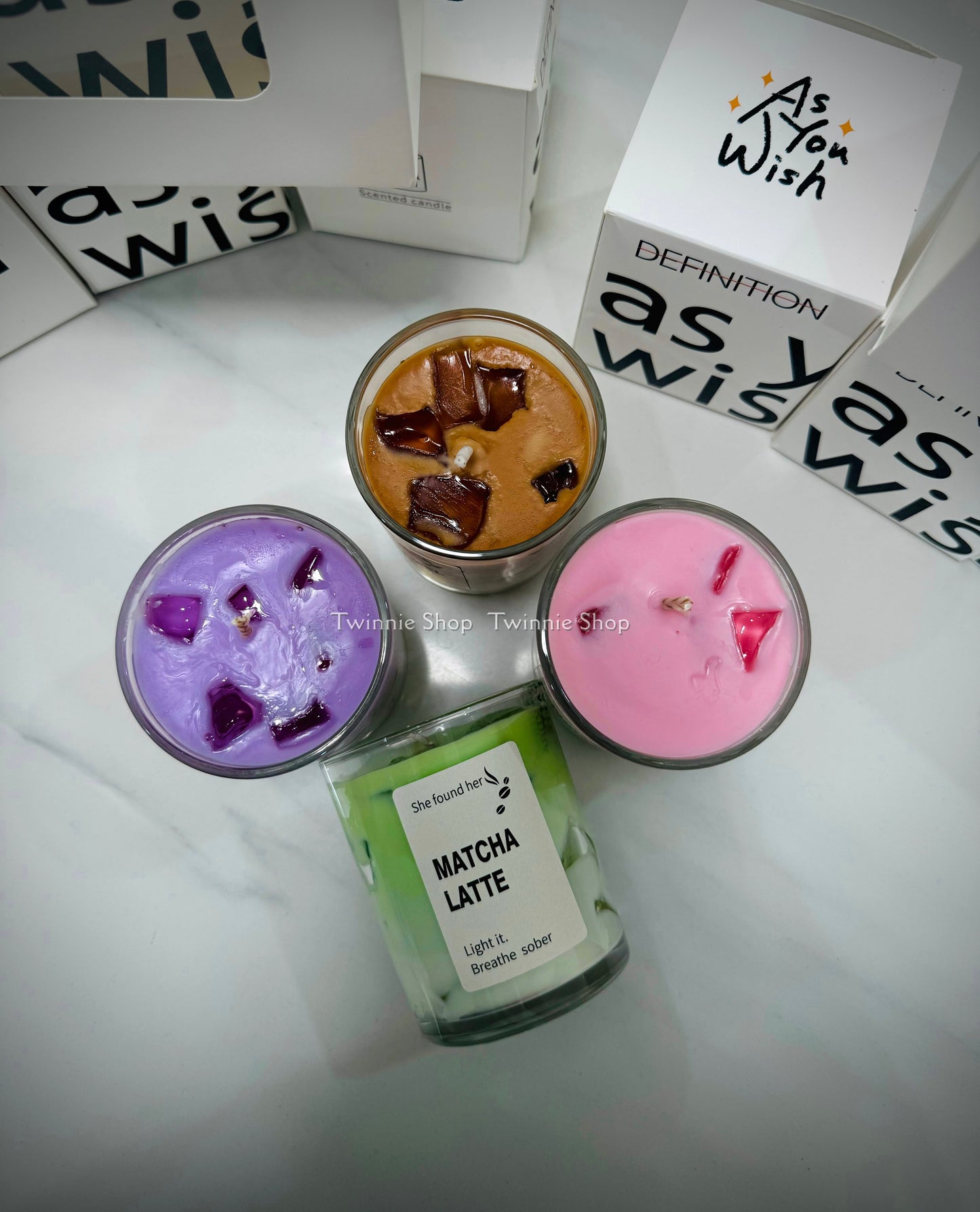 CD | Latte candle