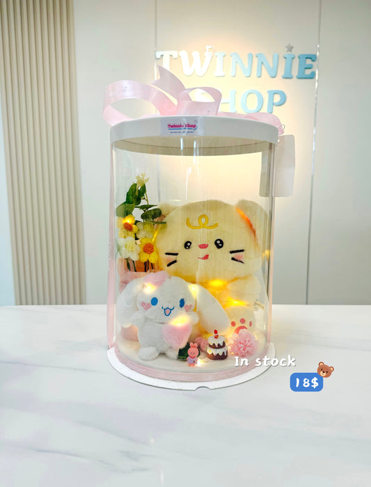 SRBM | Mouse mix keychain flower set