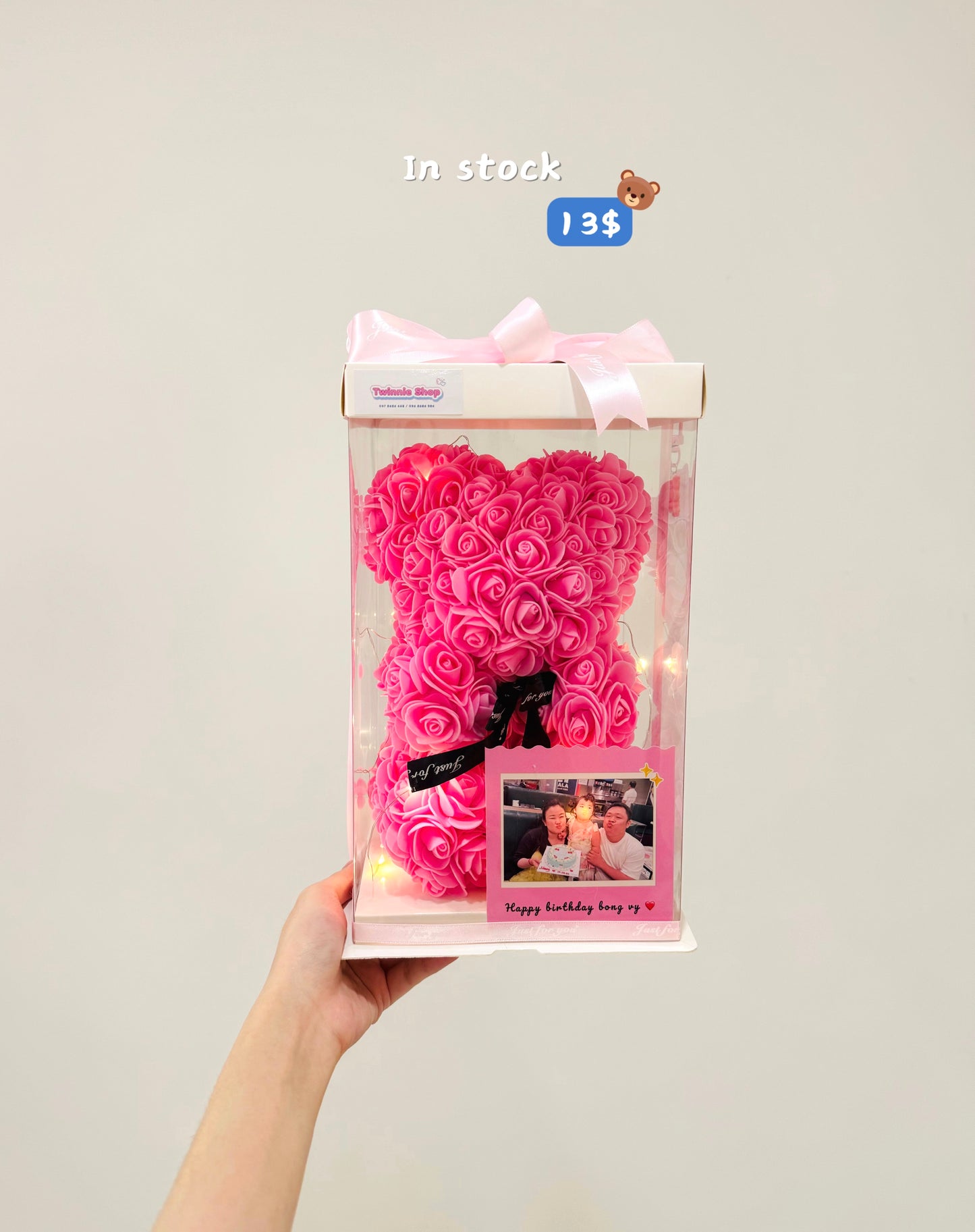 FWB | Rose bear gift box