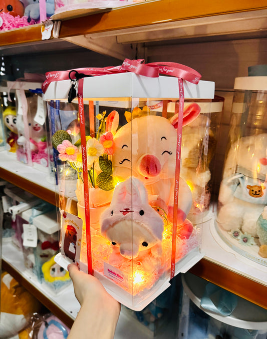 HB16 | Piggy flower set