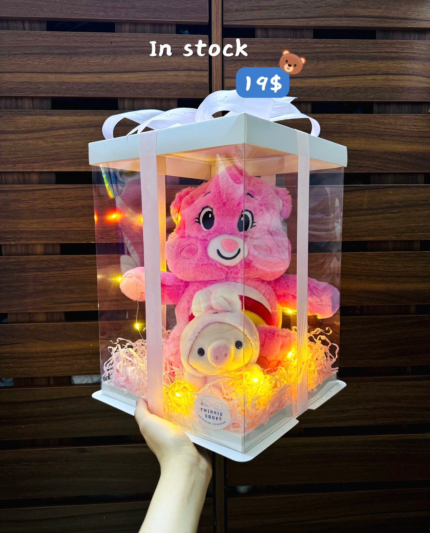 BB | Pink care bear mix set
