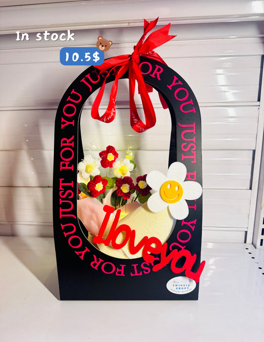 FWB | Iloveyou flower gift bag