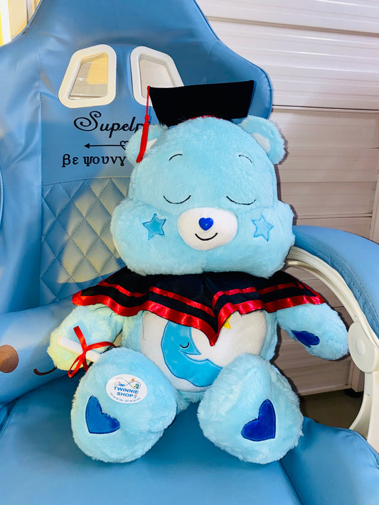 GRA | 45cm graduate sleeping care bear