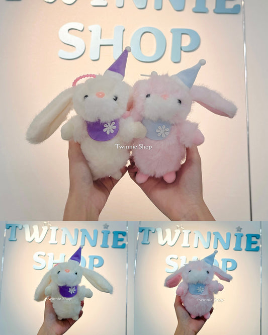 KEY | White bunny keychain