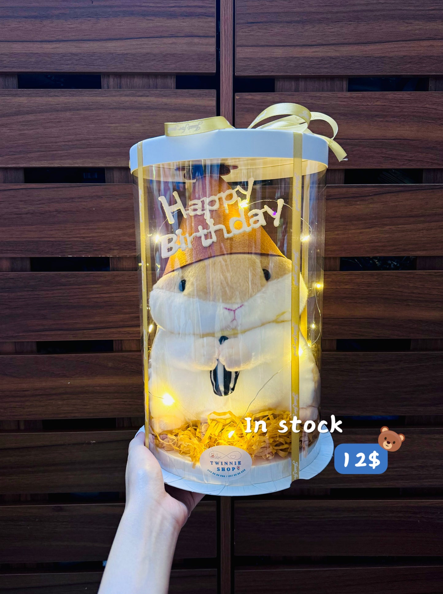 SRBBD | Hamster birthday mini set