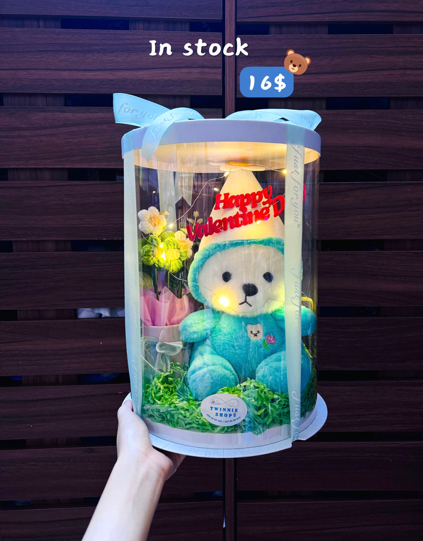 VLT | Green bear valentine set