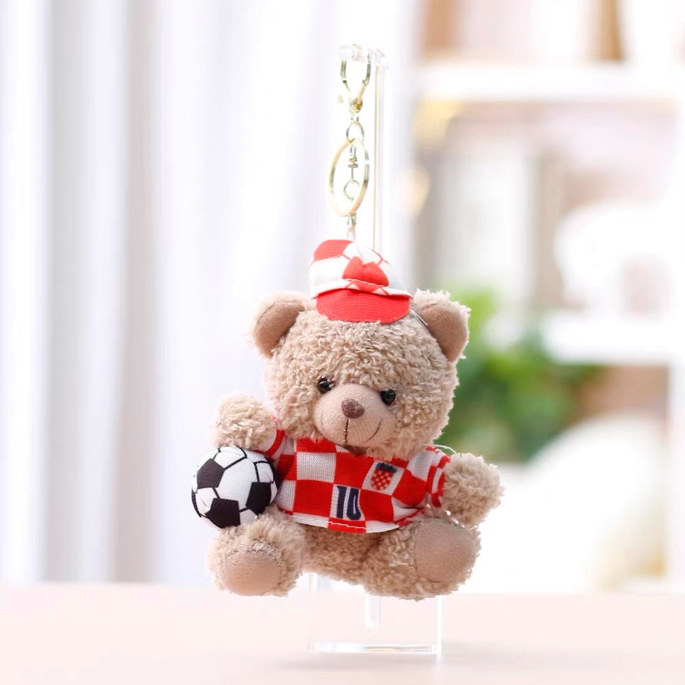 Mg | Football bear keychain