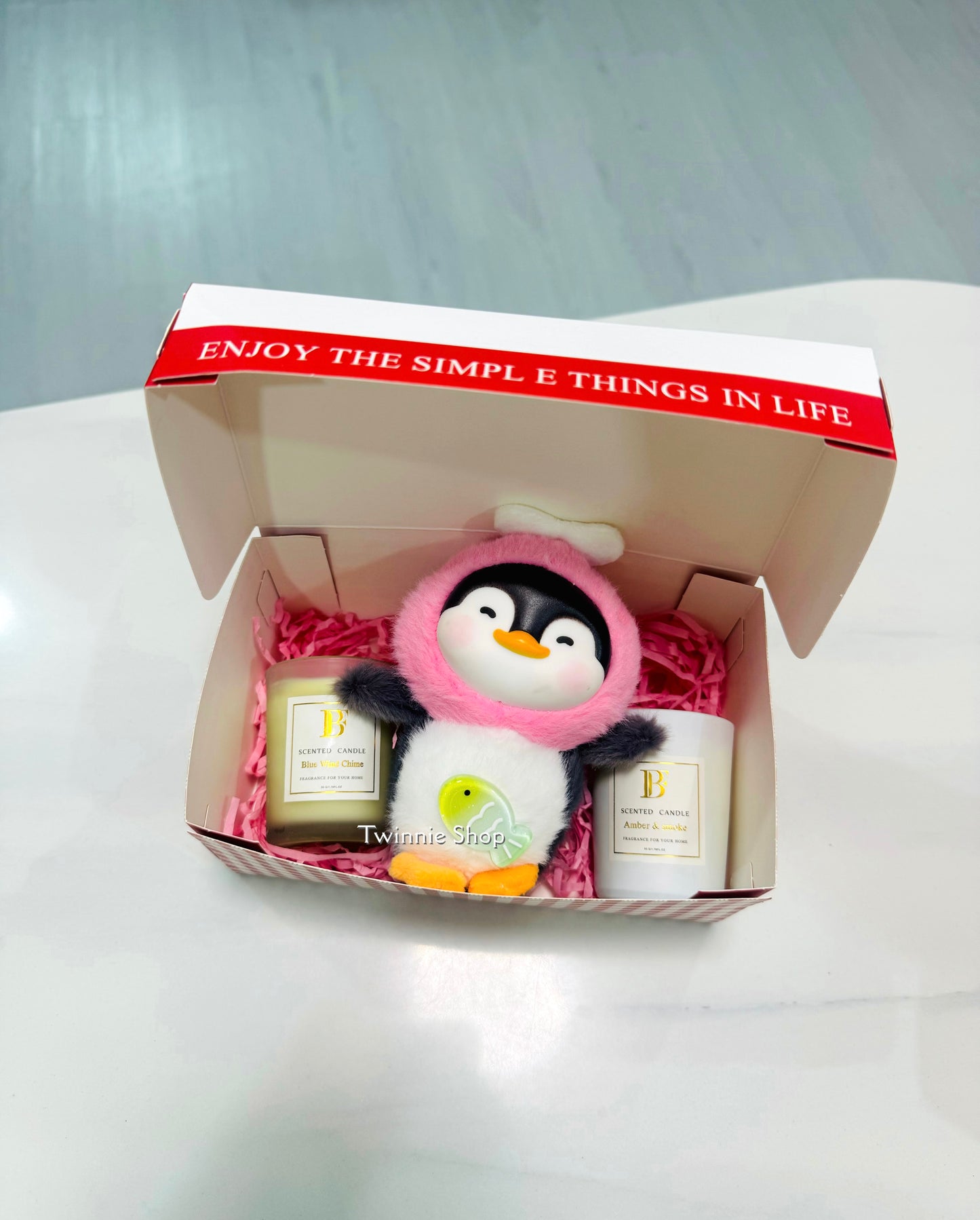CD | Keychain candle gift box
