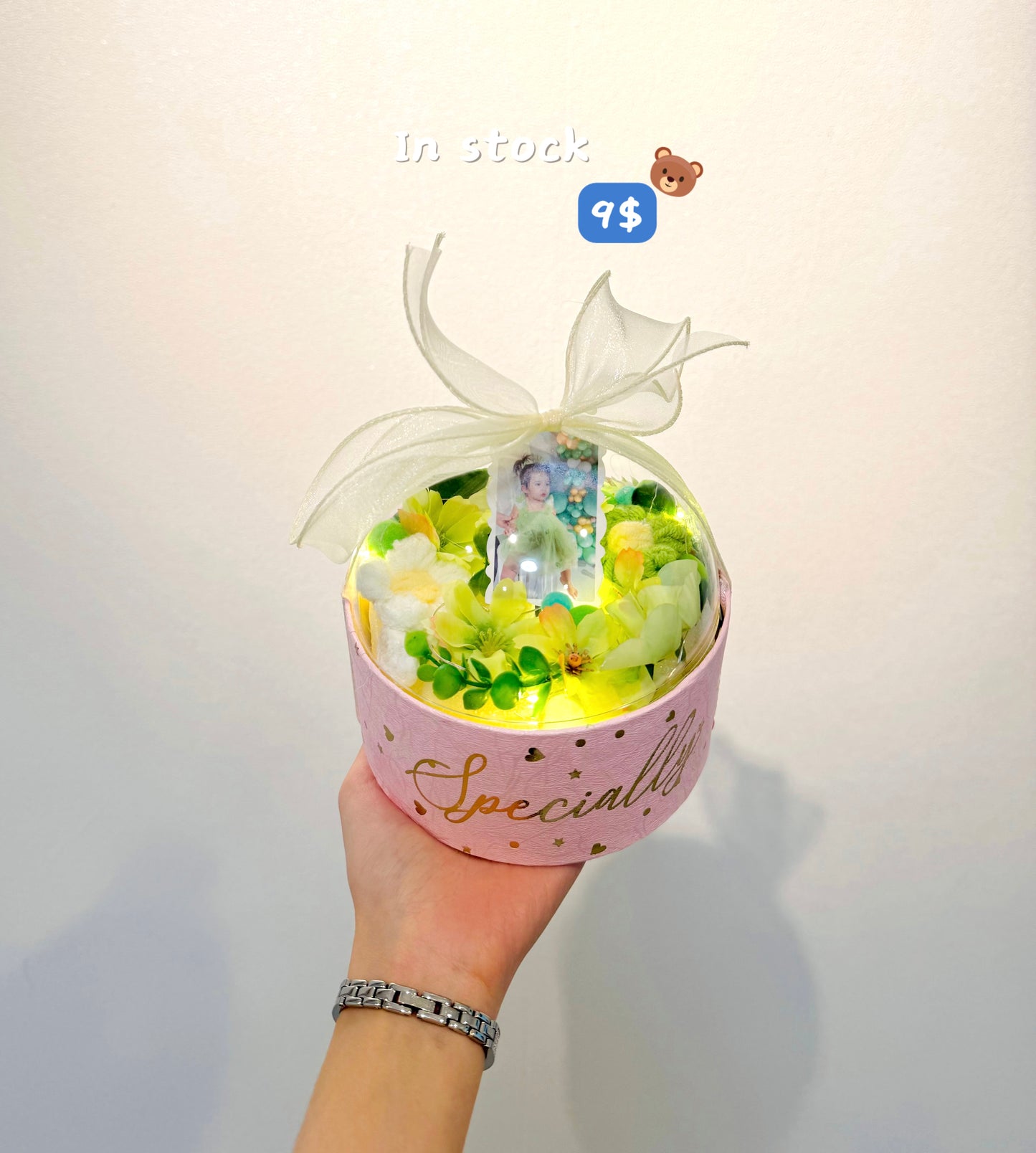 FWB | Green flower gift ball