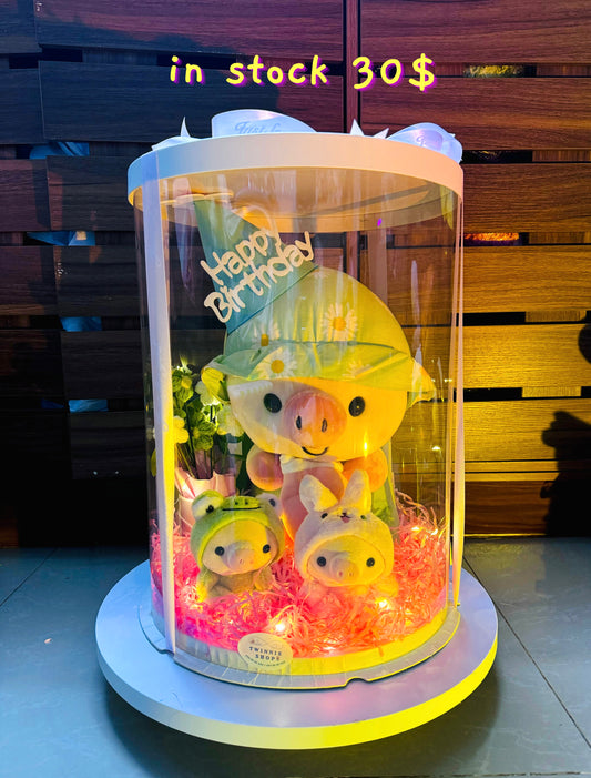 BB | Piggy family birthday set