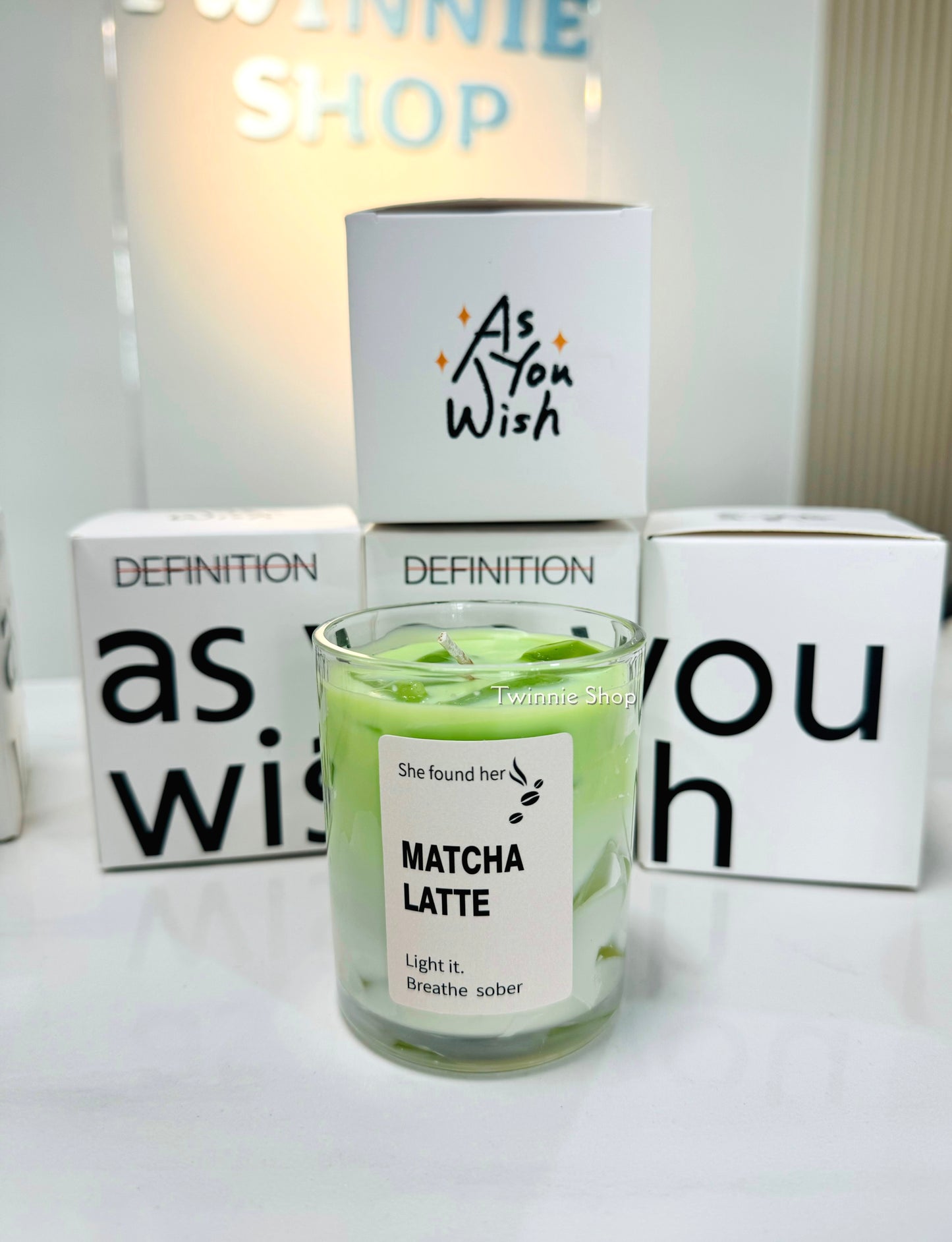CD | Latte candle