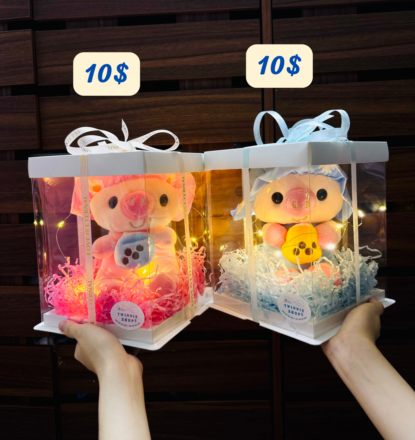 SRB10 | Milk tea pig gift box