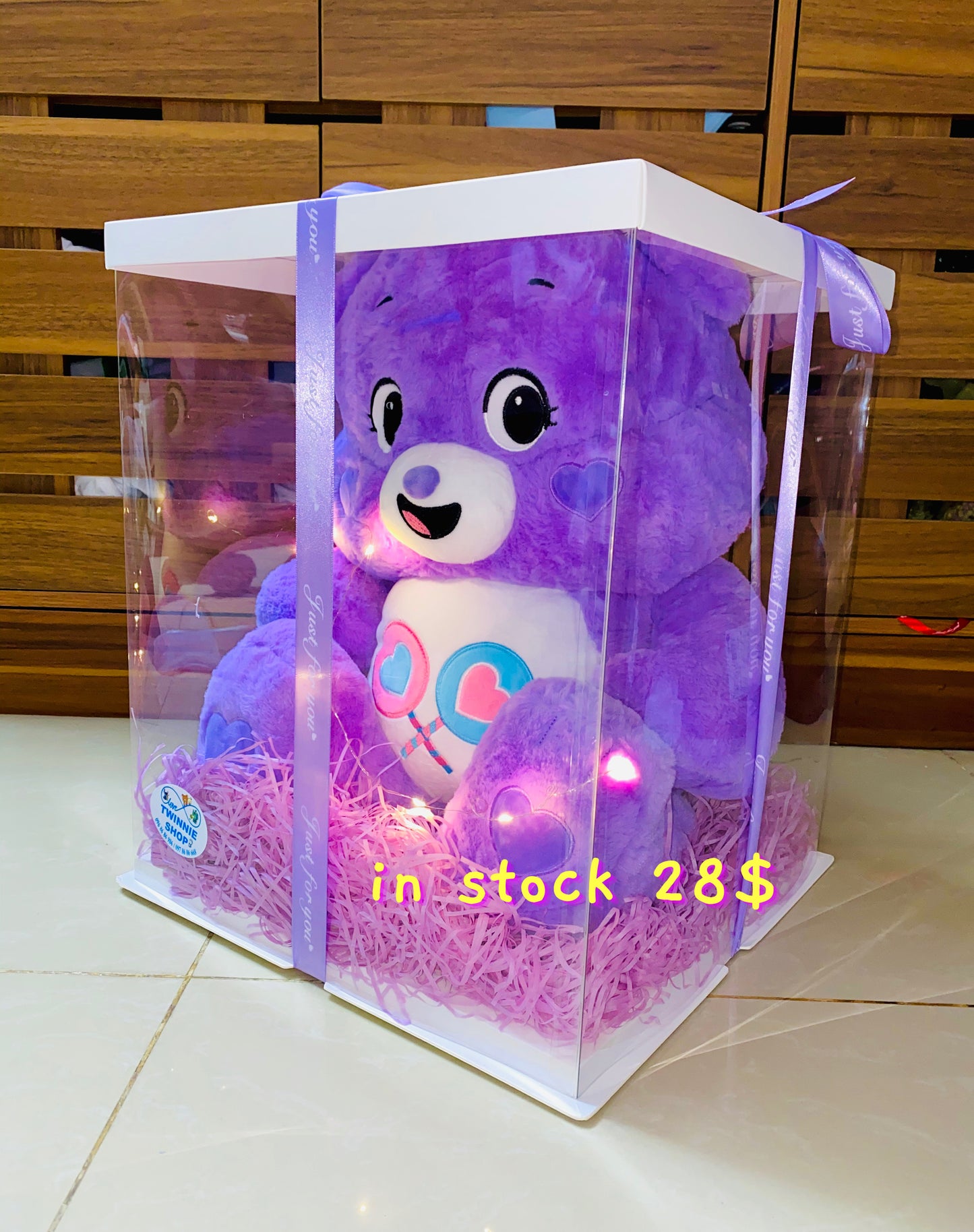 BB | Purple care bear gift set