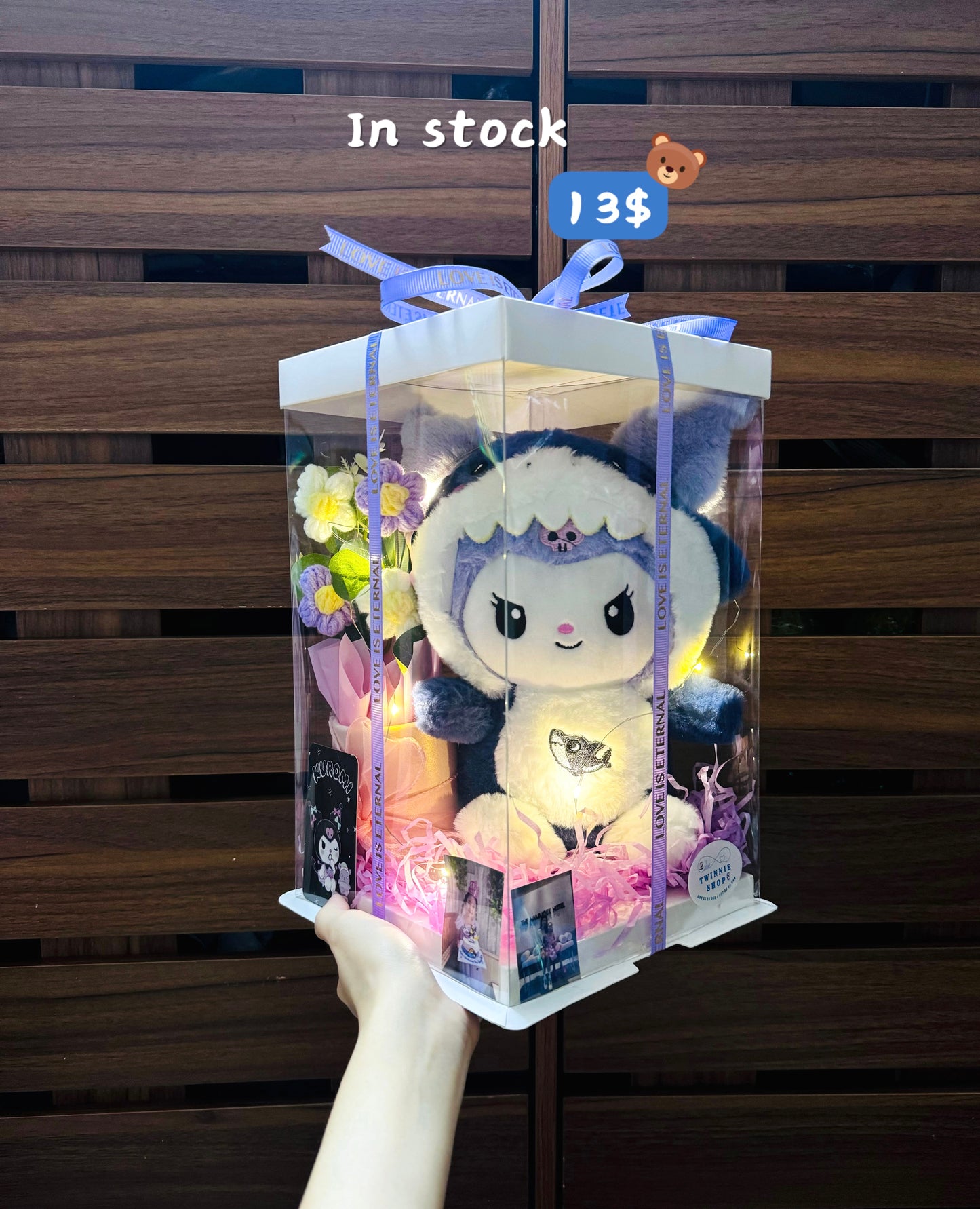 SRBFW | shark Kuromi flower box