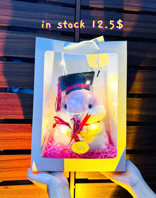GRA | Hamster graduate gift bag
