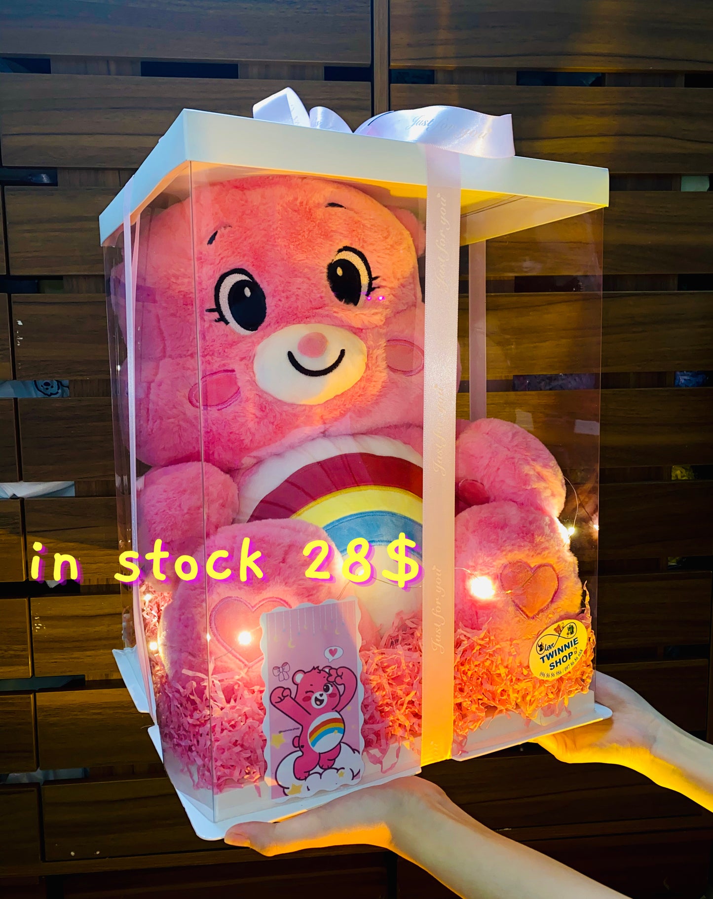 BB | pink care bear gift set