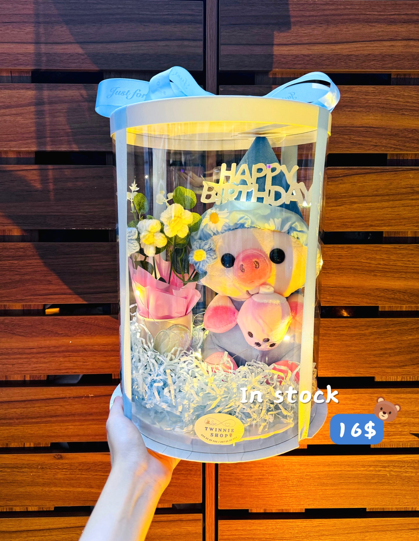 BD16 | milk tea pig birthday box
