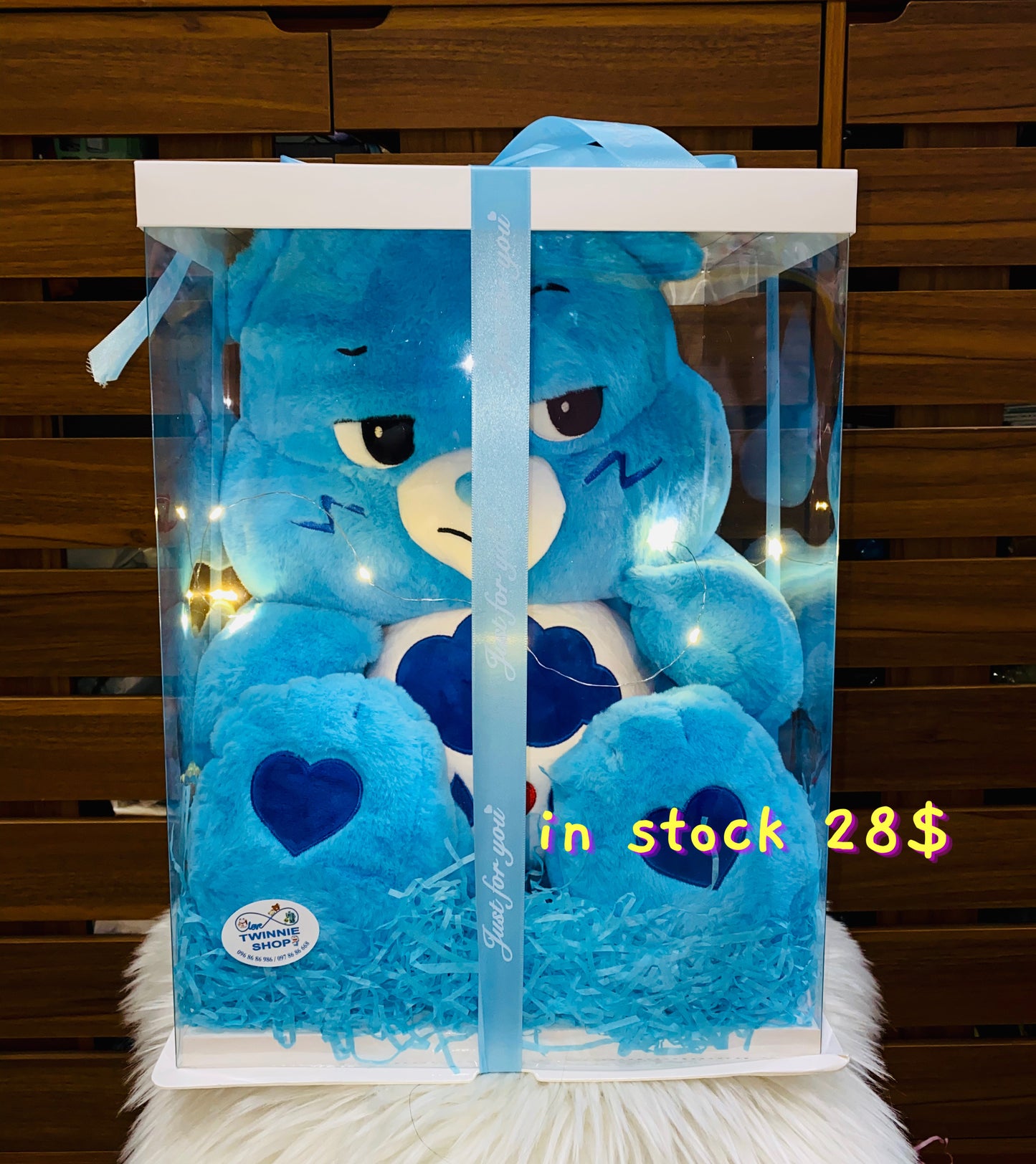 BB | Blue grumpy care bear