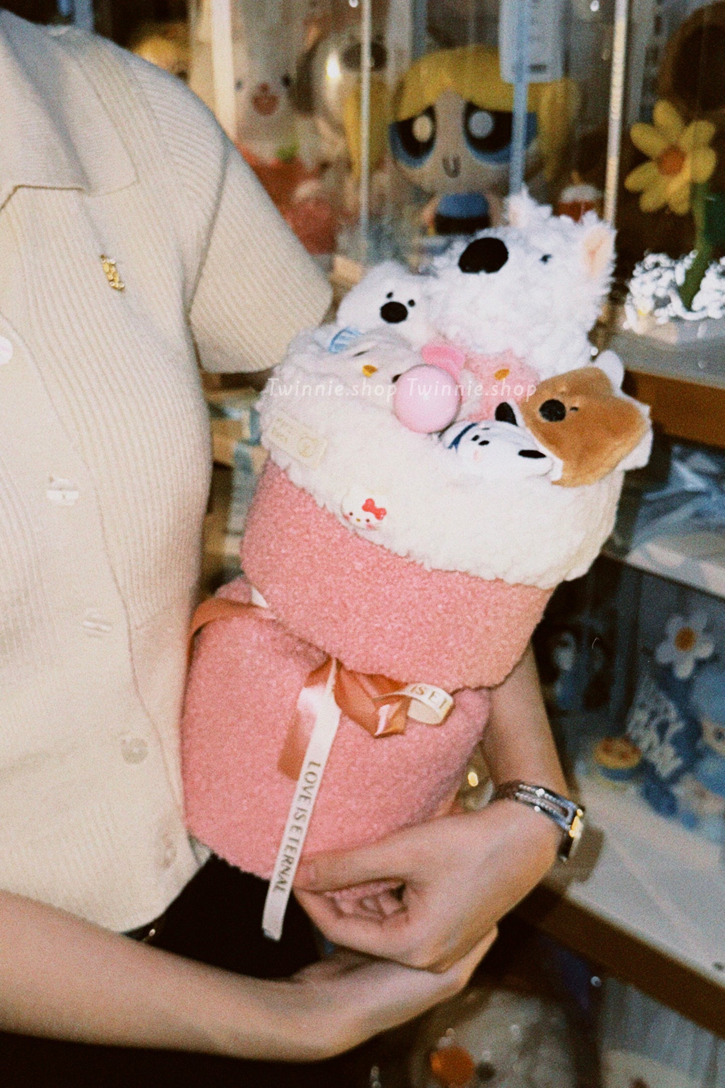 FW | Puppy flower bunch