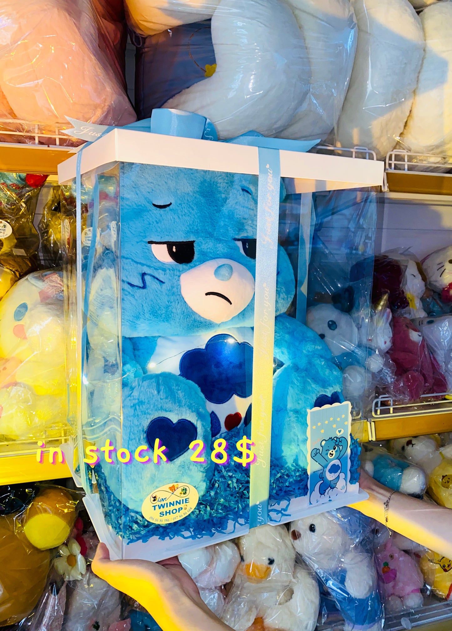 BB | Blue grumpy care bear