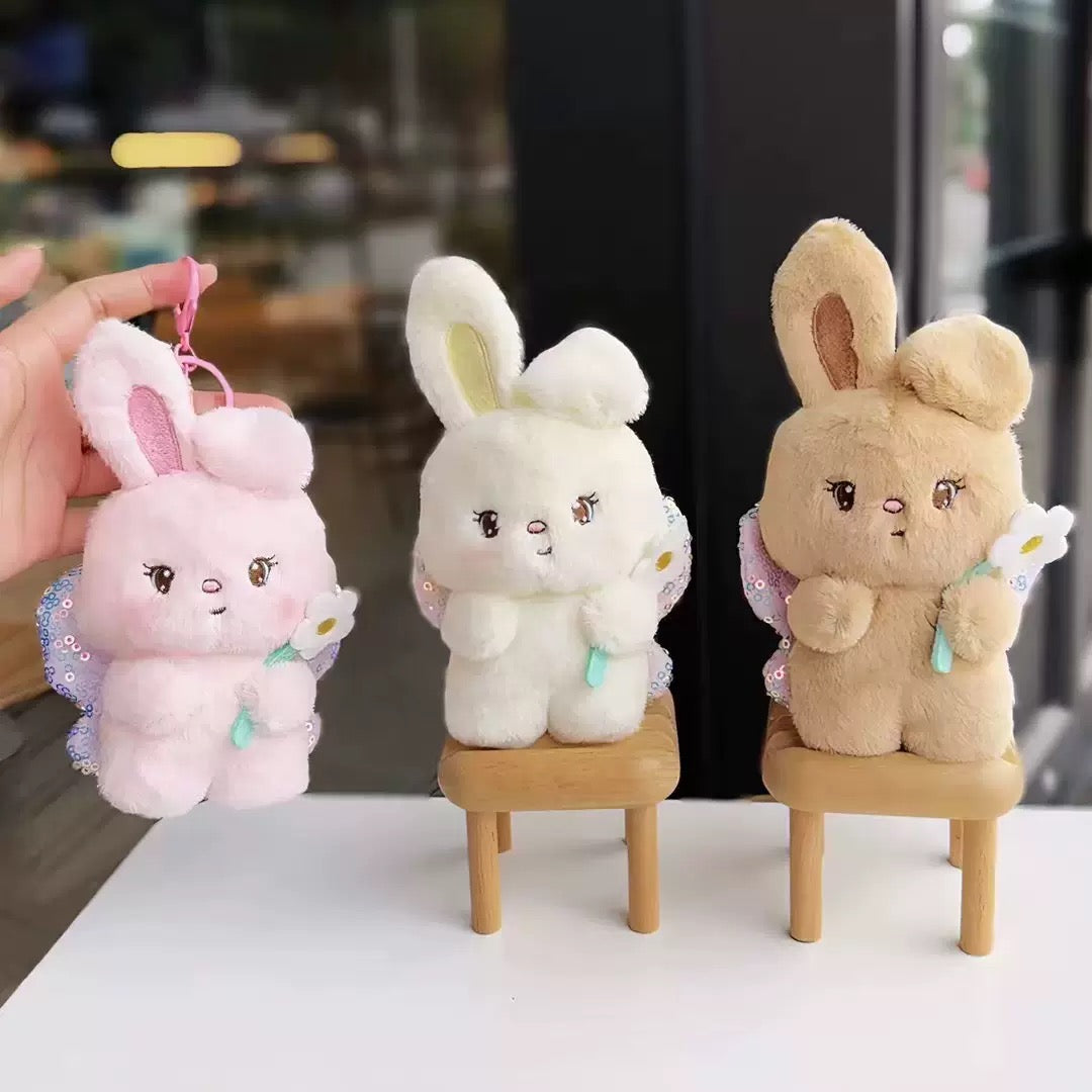 KEY | Flower rabbit keychain