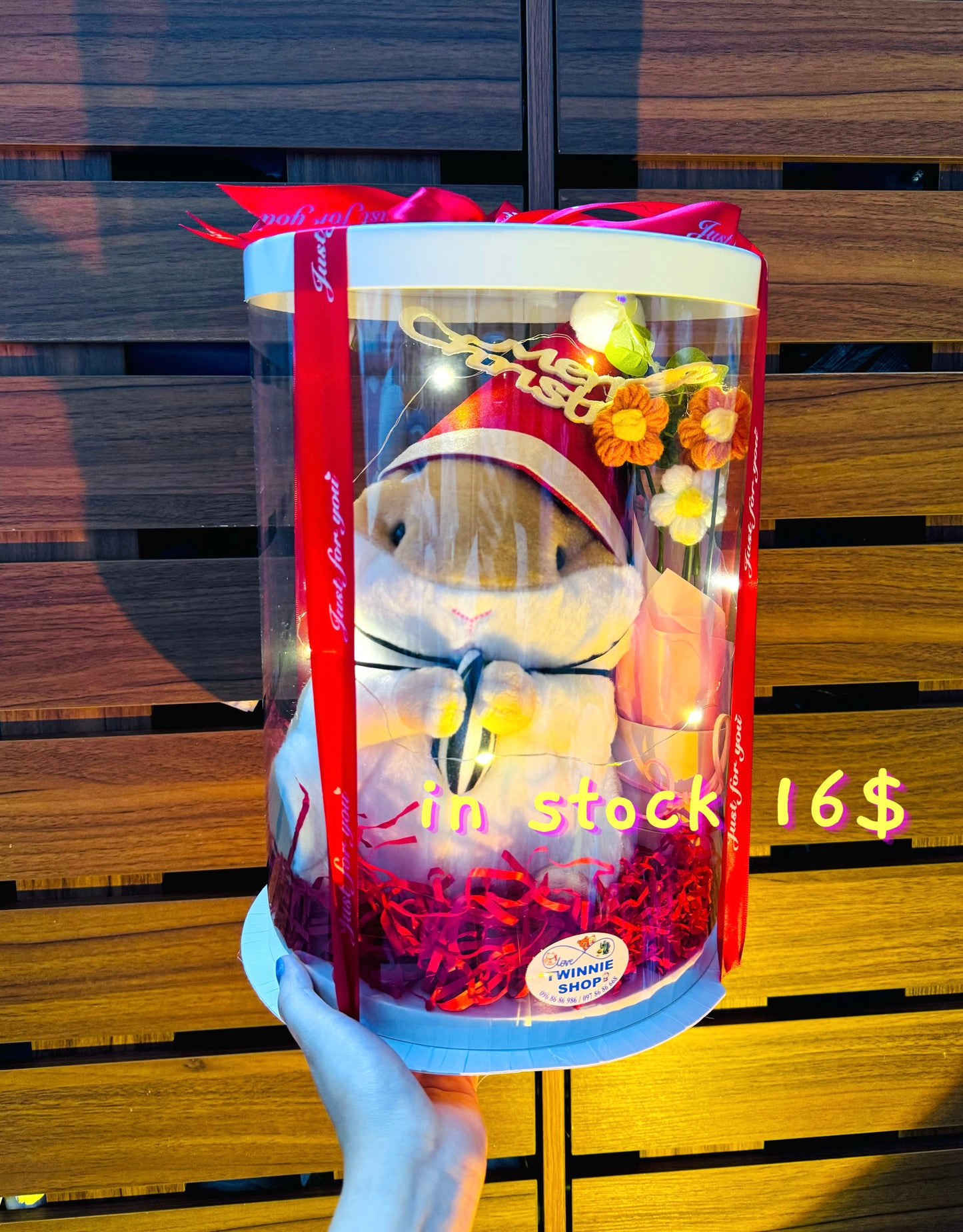 Xmas | Brown hamster gift set