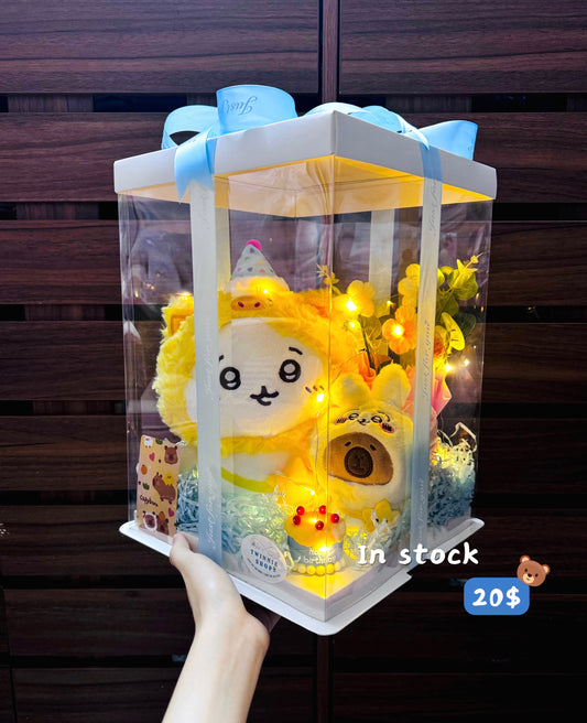 SRBFW | Yellow mix blue set