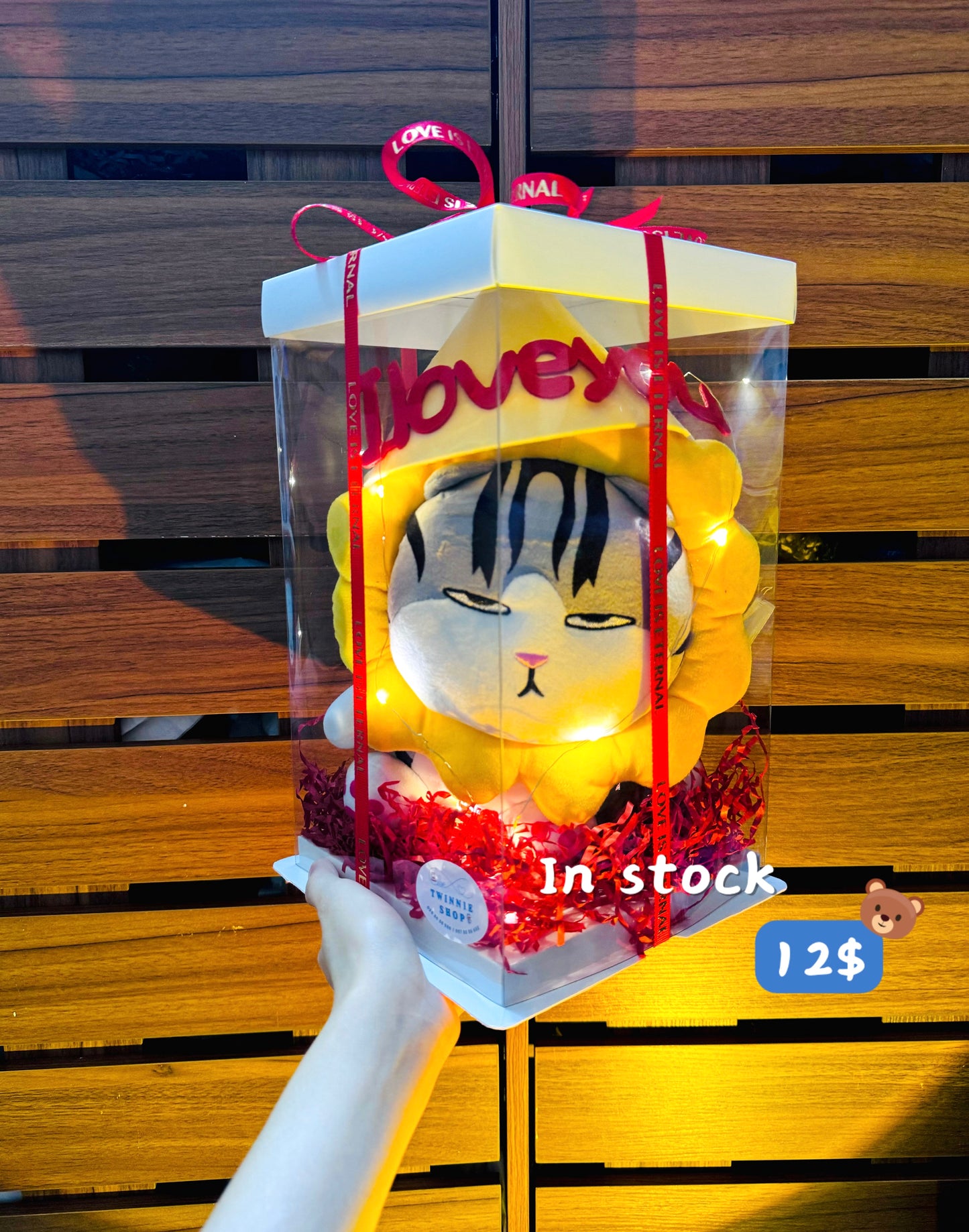 ILY | Sunflower cat I love you gift set