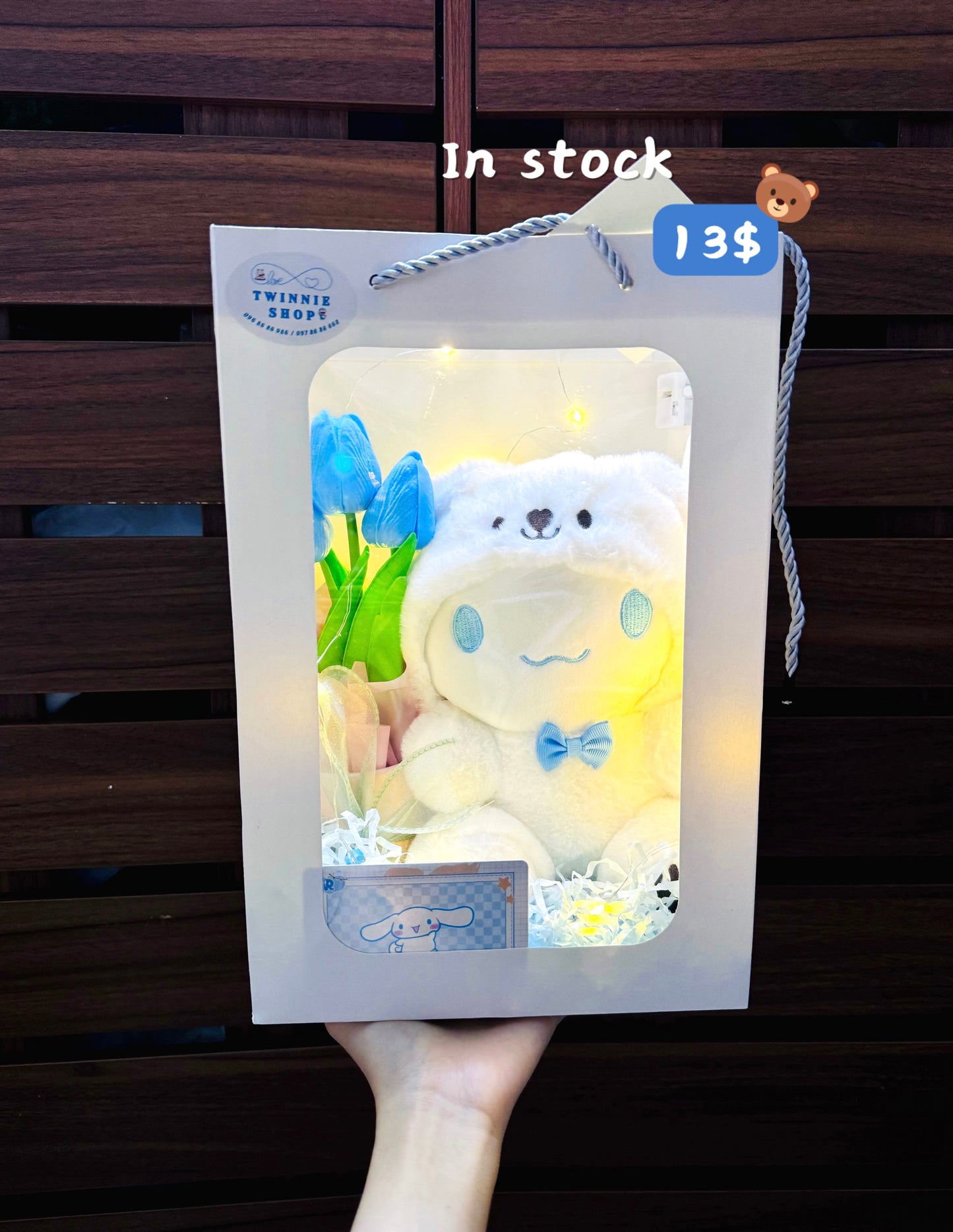 SRB | Cinamoroll flower gift bag
