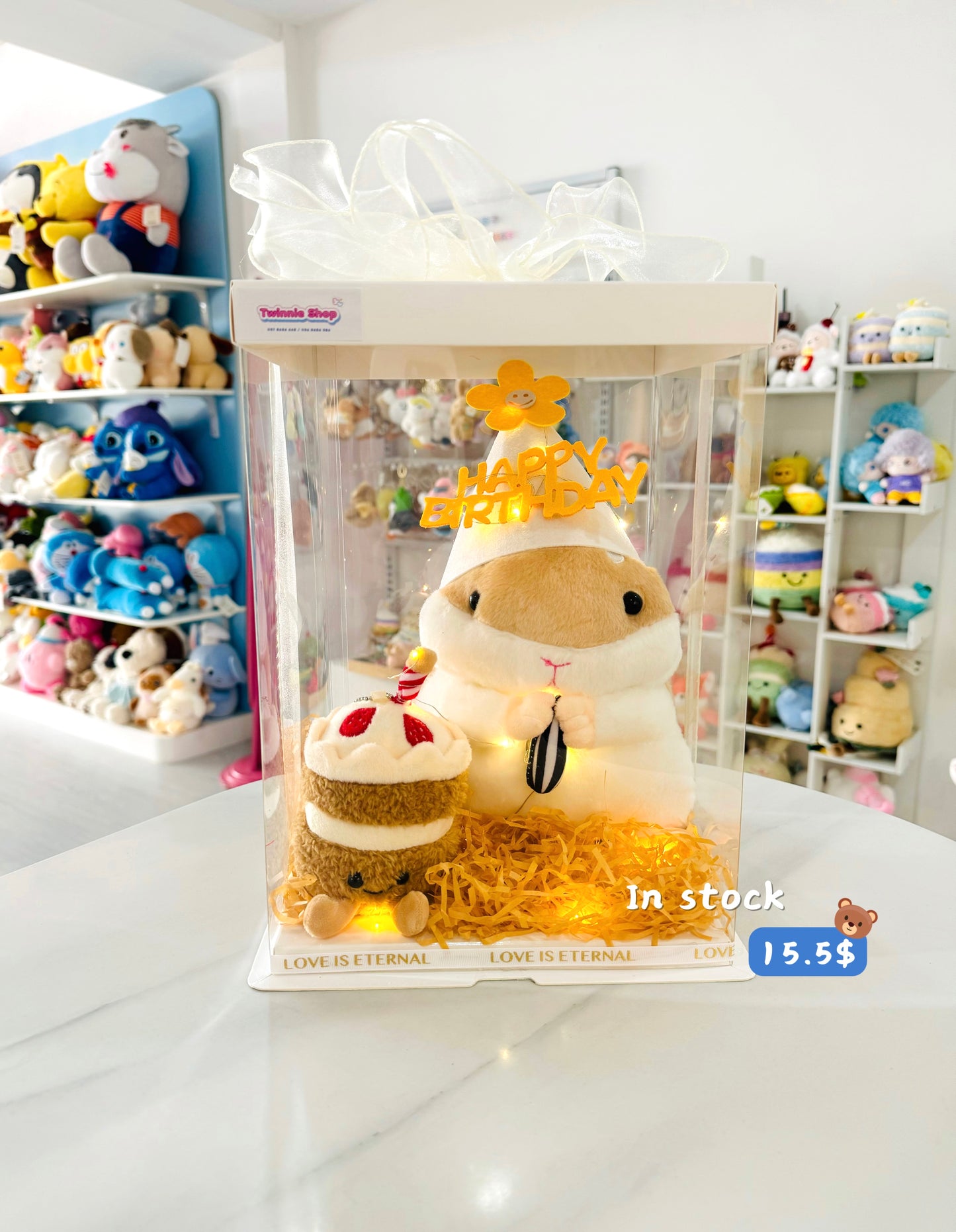 SRBK | Hamster cake birthday set