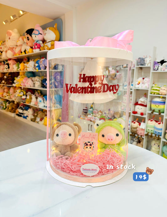 VLT | Piggy couple valentine set