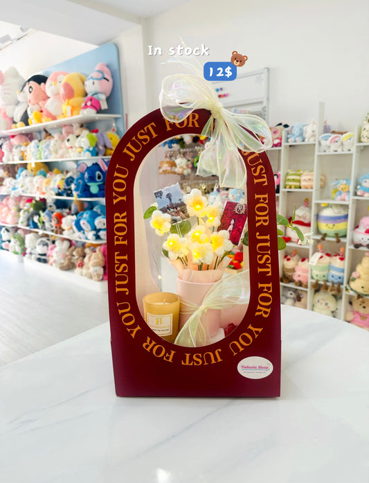 CD | Daisy candle gift bag