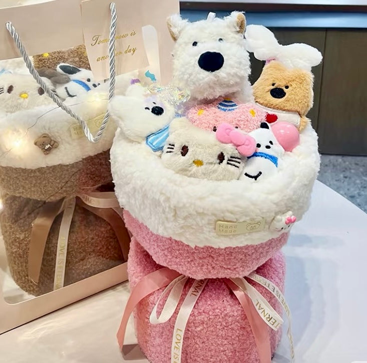 FW | Puppy flower bunch