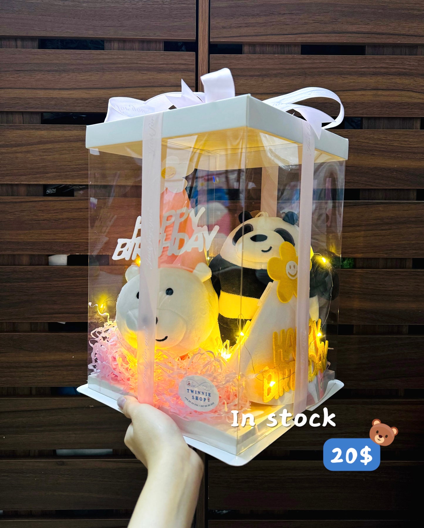 CPBBD | We bare bear birthday couple set