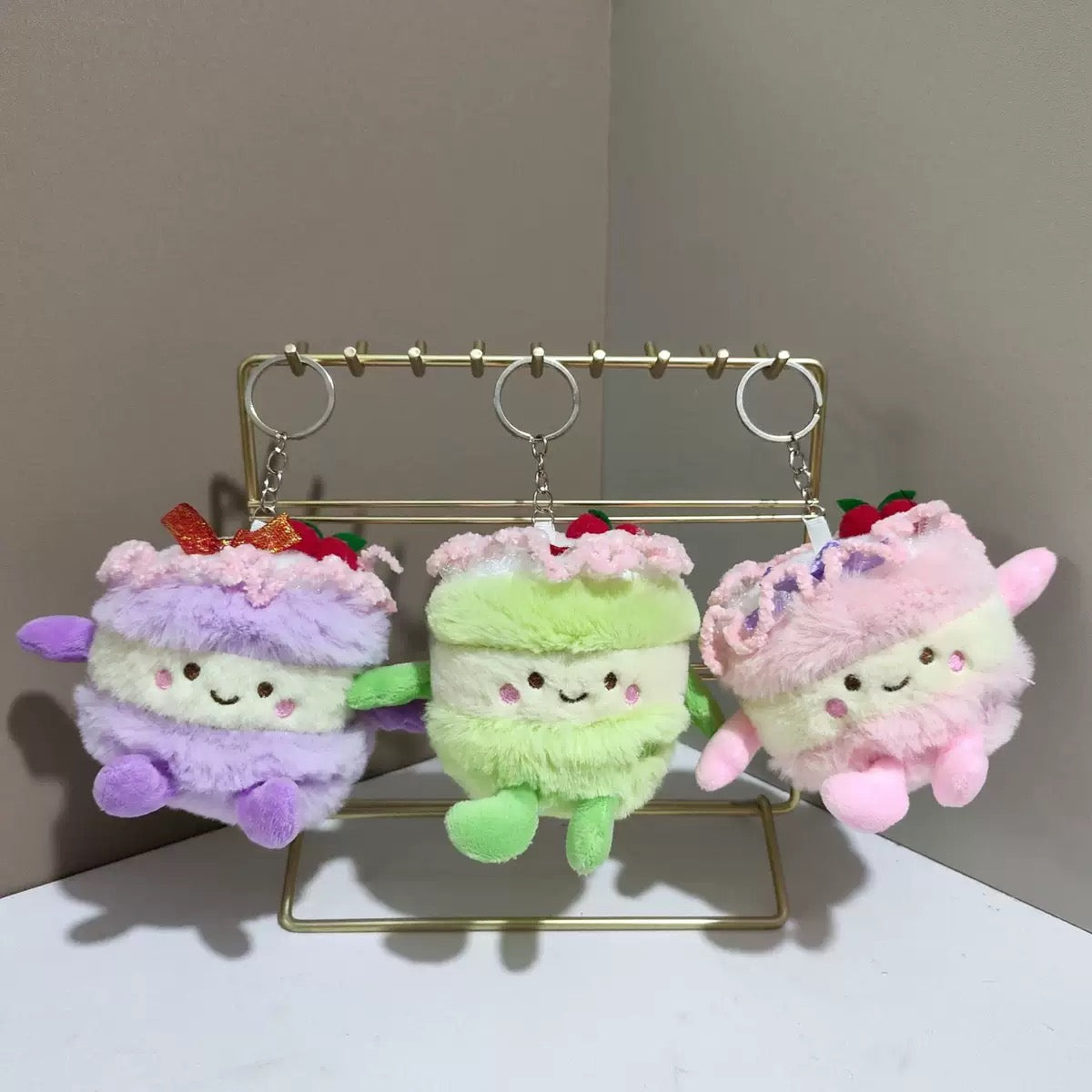 Mg | Birthday cake keychain