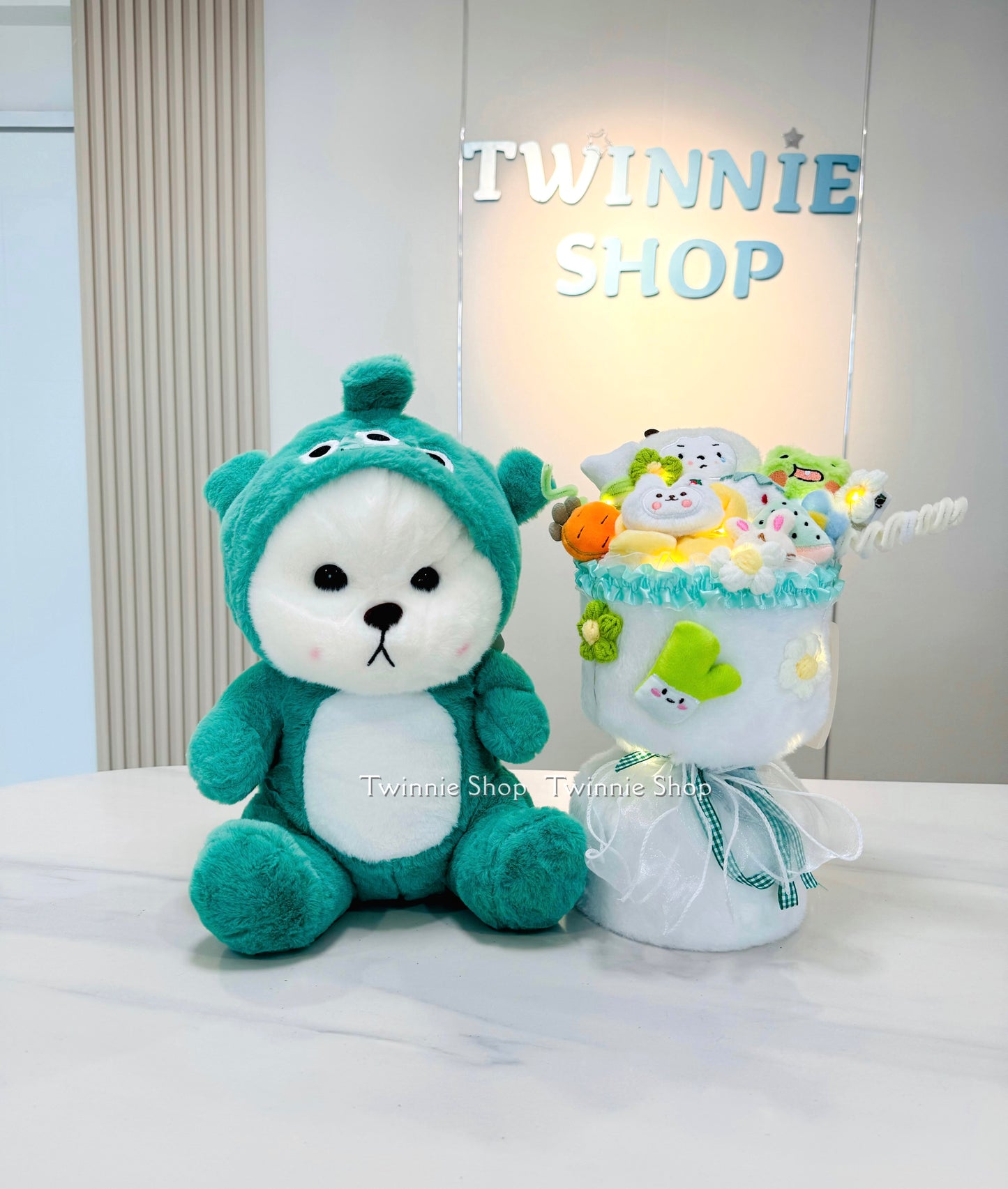 TDFW | Teddy bear flower set