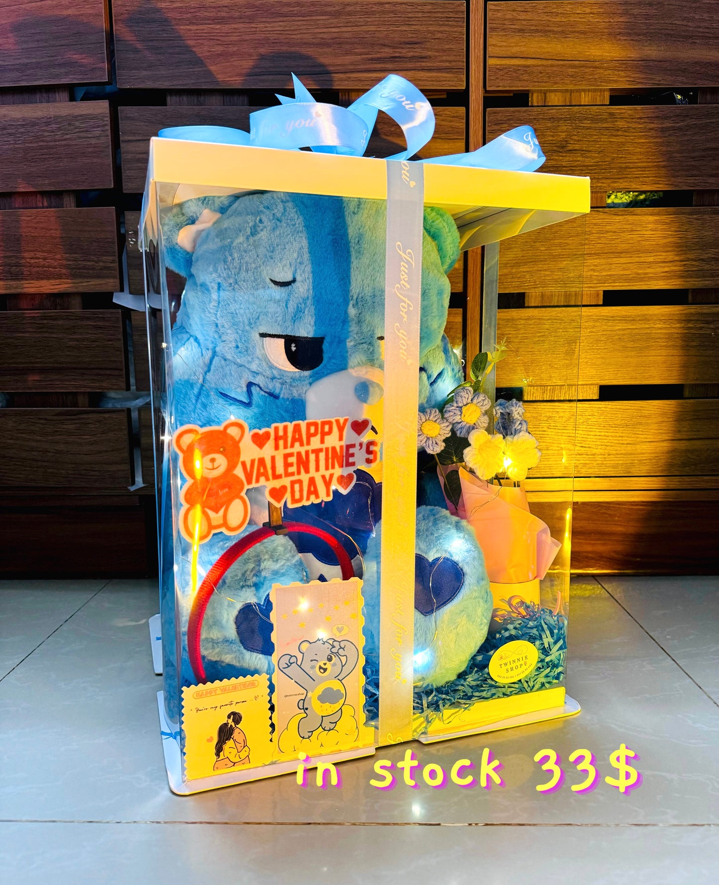 BBBD | Care bear 55cm birthday set