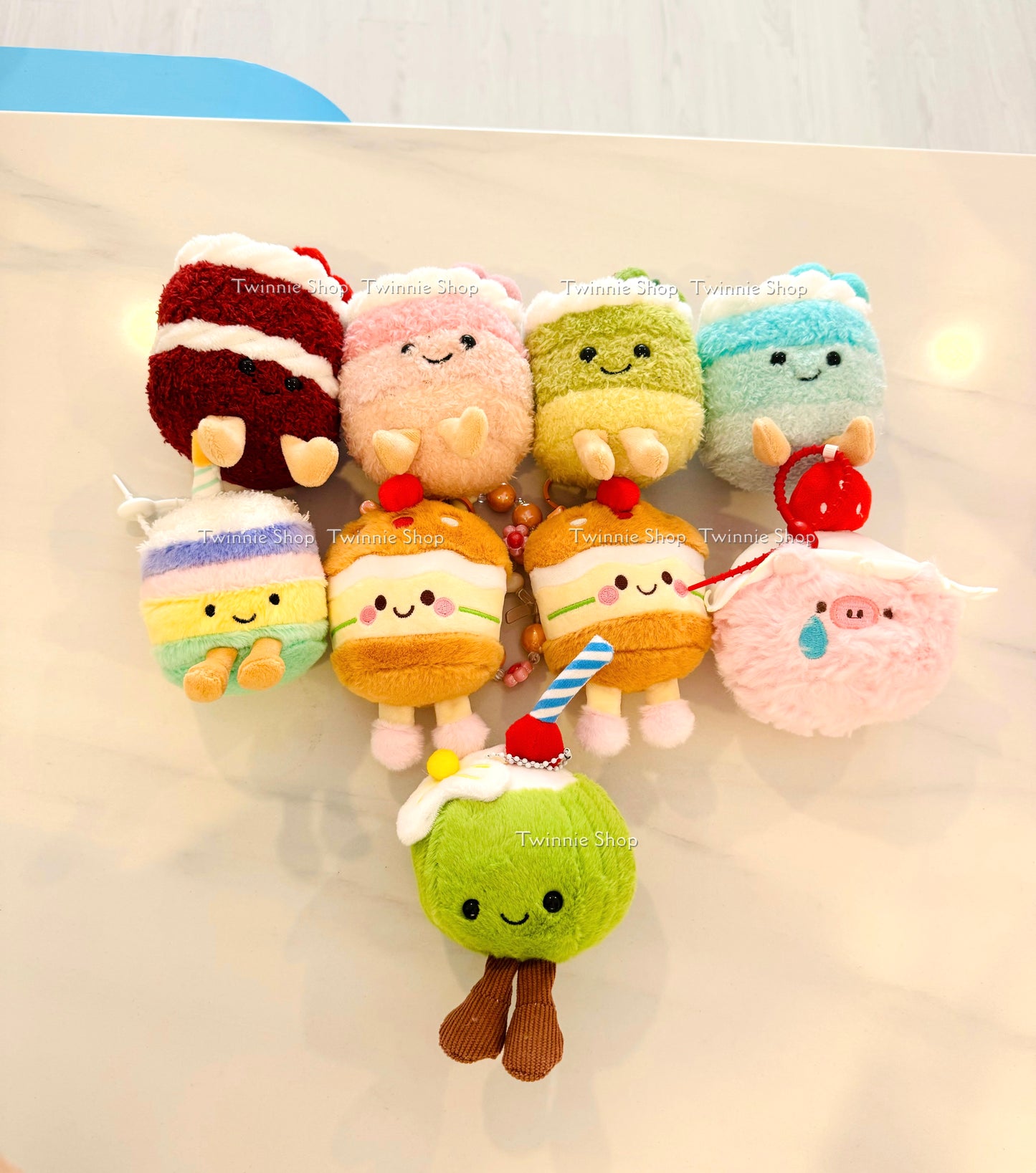 KCB | Cake keychain family set