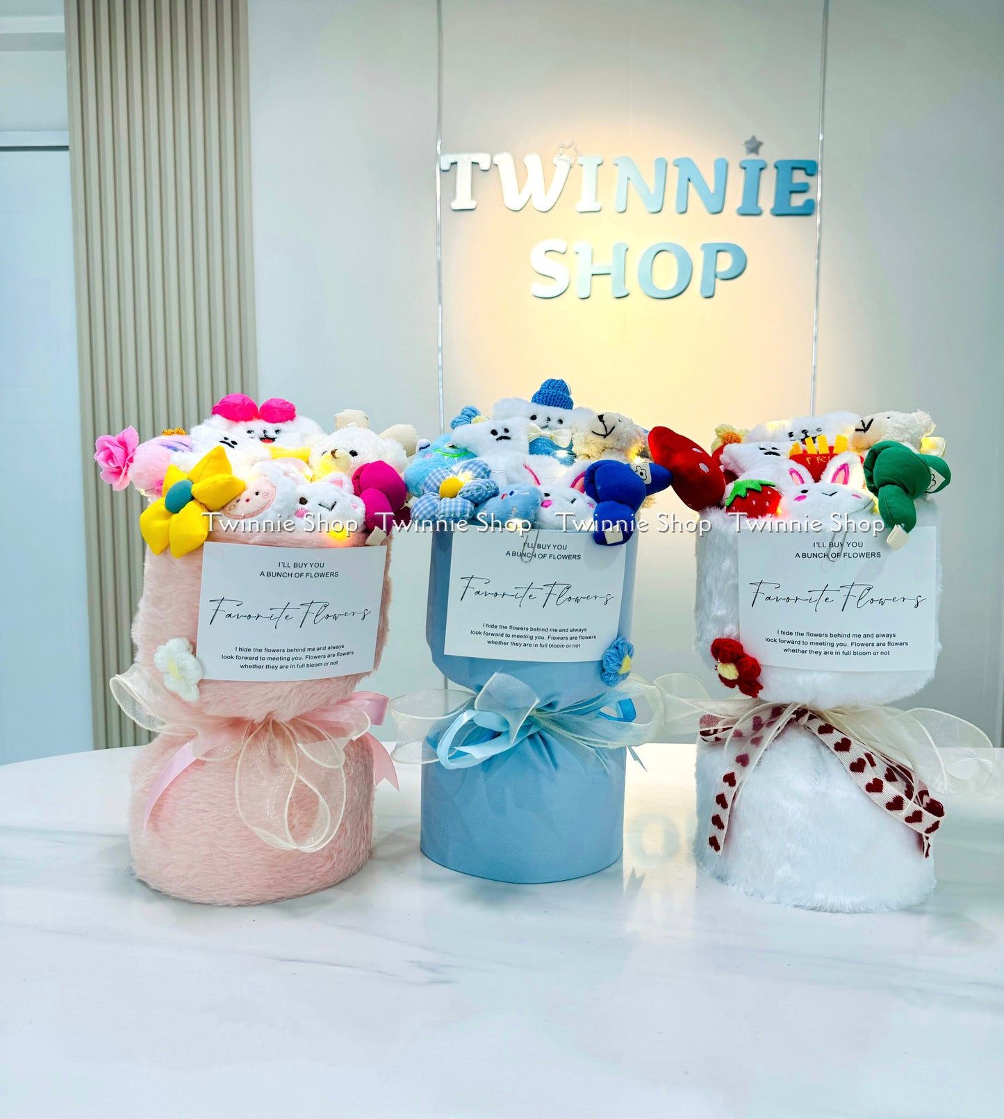 FW | Puppy flower bunch
