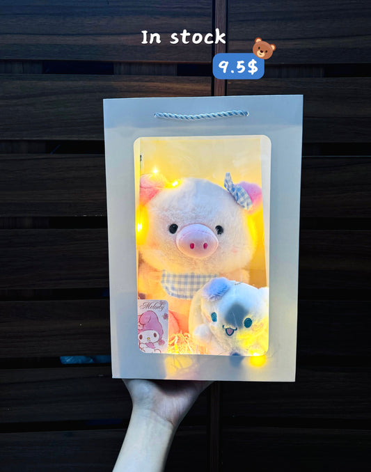 GBS | cute pig gift bag