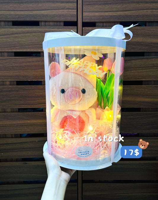 BD16 | Cute pig birthday set
